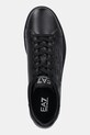 EA7 Emporio Armani sneakersy skórzane czarny AF10848.7X000331