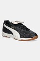 Puma sneakersy skórzane King Indoor płaska czarny 401683
