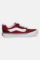 Vans tenisówki zamszowe Knu Skool VN000D22BRD1 bordowy AW25
