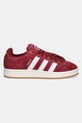 adidas Originals sneakers din piele întoarsă Campus 00S JQ8349 burgundia AW25
