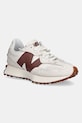Kožené tenisky New Balance 327 usňová koža béžová U327WKM