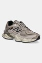 New Balance sneakers 9060 piele întoarsă bej U9060ORD