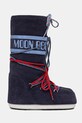 Moon Boot śniegowce MB ICON SUEDE LACES 80D1403050.F017 granatowy AW25
