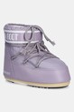 Moon Boot śniegowce MB ICON LOW NYLON brak zapięcia fioletowy 80D1409340.H032
