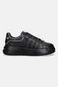 Philipp Plein sneakersy skórzane Megastar USC0771.PLE005.0202 czarny AW25