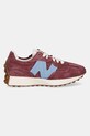 New Balance sneakersy zamszowe 327 U327WSA bordowy AW25