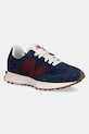 Kožené tenisky New Balance 327 usňová koža tmavomodrá U327WSB