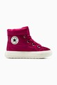 Converse śniegowce Chuck Taylor All Star Elements Boot lekko ocieplane czerwony A14274C