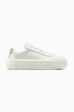 Kožne tenisice Converse Chuck Taylor All Star Cruise platforma bijela A15816C