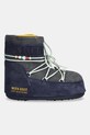 Moon Boot śniegowce zamszowe MB X GIR ICON LOW SUEDE BEADS 80D1409730.FH02 szary AW25