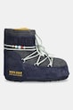 Moon Boot śniegowce zamszowe MB X GIR ICON LOW SUEDE BEADS 80D1409730.FH02 szary AW25