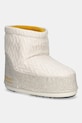 Moon Boot śniegowce MB X GIR ICON LOW NOLACE KNIT brak zapięcia beżowy 80D1409750.L032