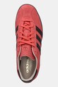 Nubukové tenisky adidas Originals Gazelle Indoor Pro červená JR8839