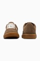 Obuwie Converse sneakersy skórzane All Star Classic Trainer A16396C brązowy