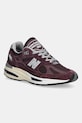 New Balance sneakersy Made in UK U991AU2 tekstylny bordowy U991AU2