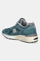 Obuwie New Balance sneakersy Made in UK U991BU2 U991BU2 turkusowy