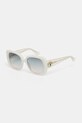 Kurt Geiger London okulary przeciwsłoneczne Evil Eye prostokątne beżowy 4738941679