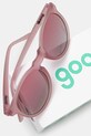 Akcesoria Goodr okulary przeciwsłoneczne Circle Gs Mauve Mood Board G00405.CG.ROS1.GR różowy