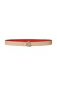 Lauren Ralph Lauren bőr öv 412974558 narancssárga AW25