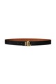Lauren Ralph Lauren pasek skórzany 412974558 brązowy AW25