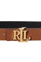 Doplňky Kožený pásek Lauren Ralph Lauren 412974558 hnědá