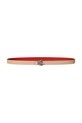 Lauren Ralph Lauren bőr öv 412974560 narancssárga AW25