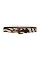 Pas Lauren Ralph Lauren Zrnato usnje rjava 412974652