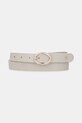 Tommy Hilfiger pasek skórzany beżowy AW0AW17932
