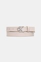 Шкіряний ремінь Calvin Klein рожевий LV04K7017G