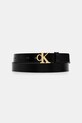 Calvin Klein pasek skórzany czarny LV04K7017G