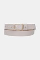 Calvin Klein pasek skórzany beżowy LV04F7039G