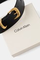 Akcesoria Calvin Klein pasek skórzany LV04K7012G czarny