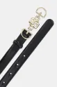 BOSS curea de piele 50548623 negru AW25