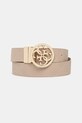 Ζώνη Guess PHOEBE απομίμηση λείου δέρματος μπεζ BW9253.P5335