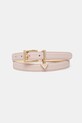 Ζώνη Guess ROSALBA απομίμηση λείου δέρματος ροζ BW9256.P5325