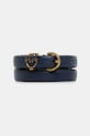 Pinko pasek skórzany niebieski 105482.A2QP