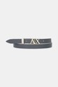 Akcesoria Armani Exchange pasek skórzany XW002127.AF17157 beżowy