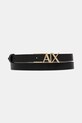 Armani Exchange curea de piele maro XW002127.AF17157