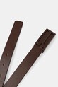 Δερμάτινη ζώνη Victoria Beckham 1325ABL006659A καφέ AW25