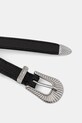 Hoss Intropia pasek skórzany 5022313 czarny AW25