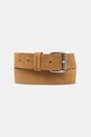 Guess Jeans curea din piele întoarsă verde M5YZ18.L0WT0
