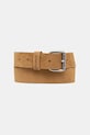 Semišový pásek Guess Jeans zelená M5YZ18.L0WT0