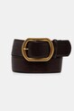 Weekend Max Mara cintura in pelle CLAVIER marrone 2525506025600