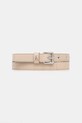 Patrizia Pepe pasek skórzany Gift Box beżowy 2W0016.L113