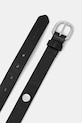 Sisley pasek 6QBXWL037 czarny AW25