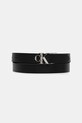 Calvin Klein pasek dwustronny imitacja skóry licowej czarny LV04F7044G
