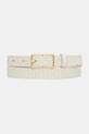 Calvin Klein pasek skórzany beżowy LV04F7049G