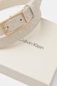 Аксессуары Кожаный ремень Calvin Klein LV04F7049G бежевый