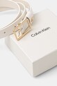 Akcesoria Calvin Klein pasek damski skórzany LV04F7050G biały