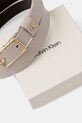 Αξεσουάρ Δερμάτινη ζώνη Calvin Klein LV04F7050G γκρί